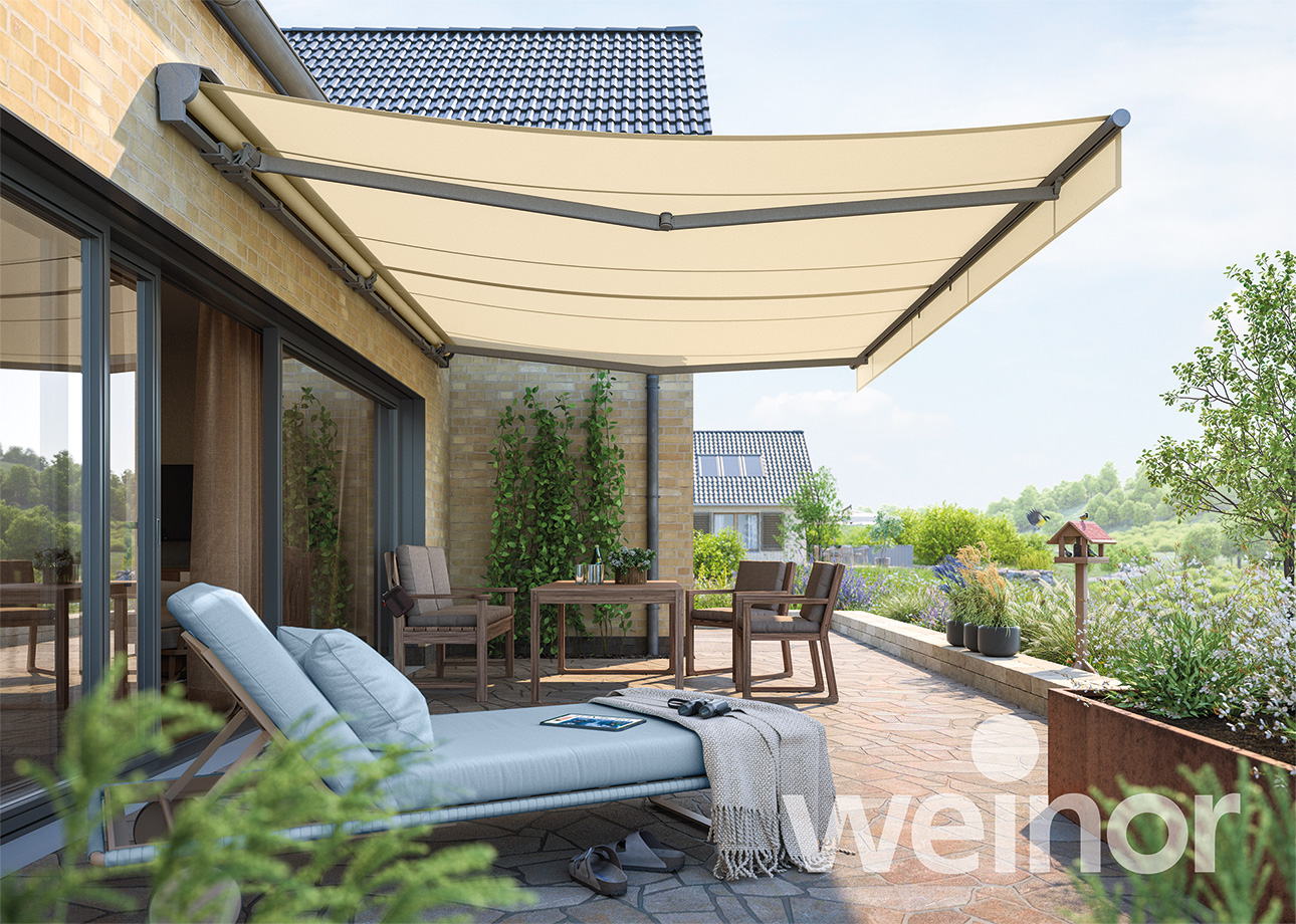 Markise Topas / Bildquelle: weinor GmbH & Co. KG Markise Topas / Bildquelle: weinor GmbH & Co. KG